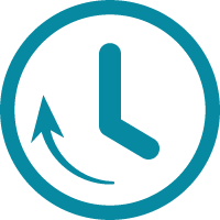 Stylized clock